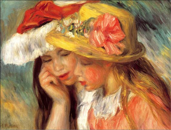 Deux Soeurs by Pierre Auguste Renoir